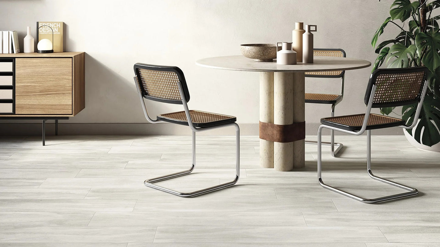 Hardin Valley Bianco 8x48 Porcelain Tile - Single Carton