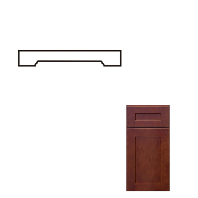 Scalloped Valance - Cabinet