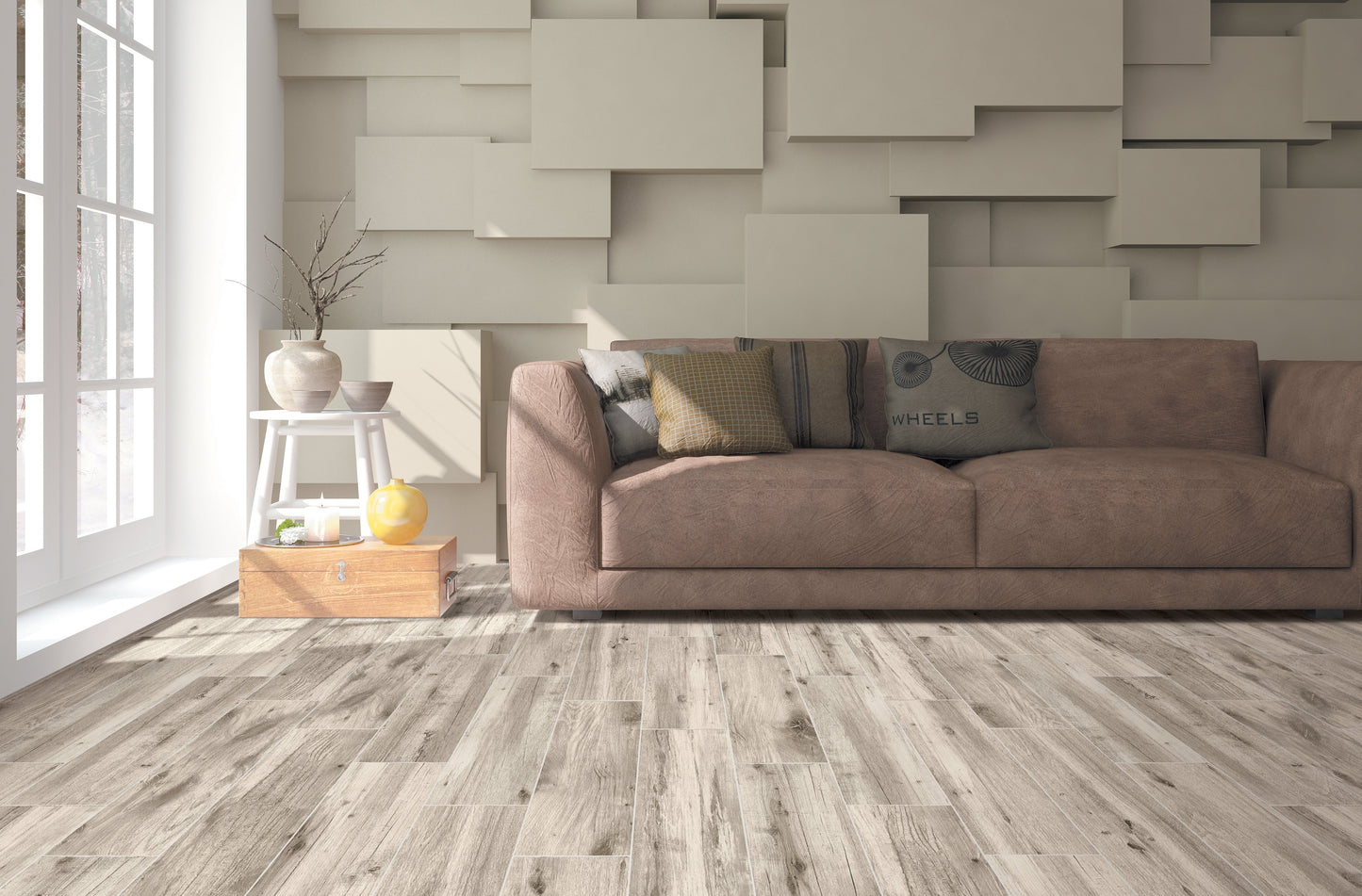 Mansfield Ash 6x24 Porcelain Tile - Single Pallet